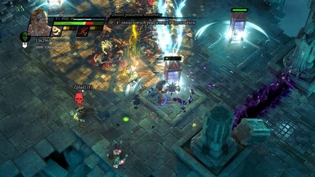 Po zniszczeniu wszystkich urządzeń szybko się ewakuuj. - Zhurag | Kampania w Sacred 3 - Sacred 3 - poradnik do gry