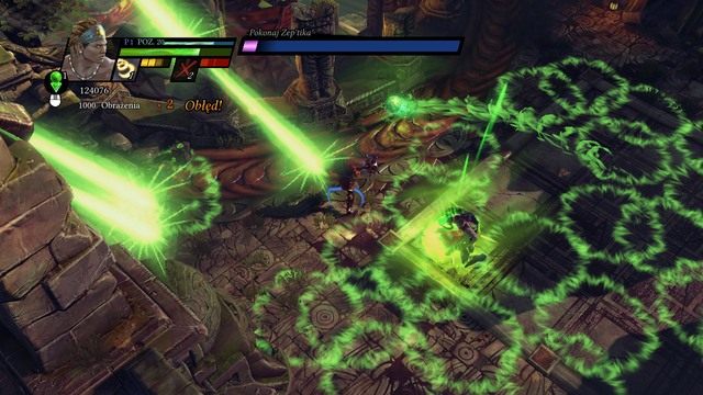 Znalezienie odpowiedniego miejsca uchroni Cię od obrażeń. - Ruiny Azabrak | Kampania w Sacred 3 - Sacred 3 - poradnik do gry