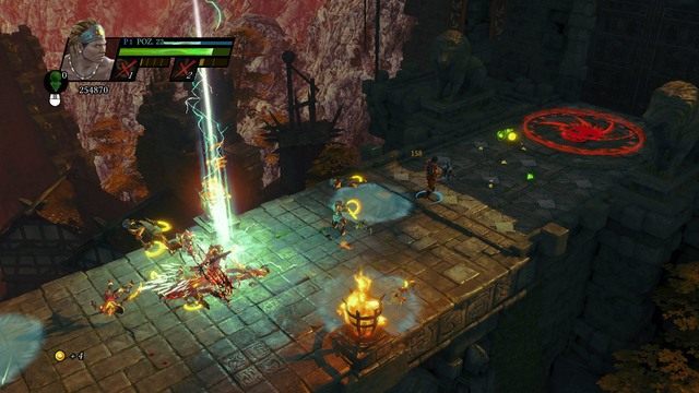 Szybki sprint pod ostrzałem i będziesz bezpieczny. - Szara zasłona | Kampania w Sacred 3 - Sacred 3 - poradnik do gry