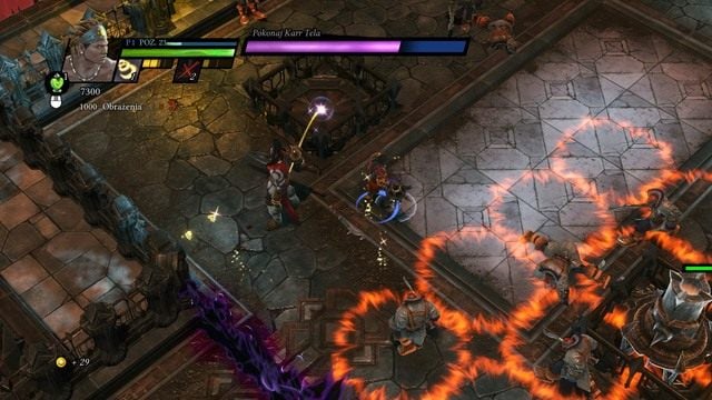 Im mniej punktów życia będzie miał boss tym więcej uruchomi moździerzy. - Asghar | Kampania w Sacred 3 - Sacred 3 - poradnik do gry