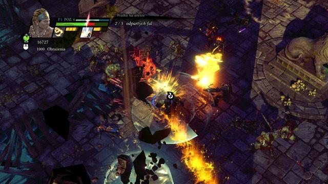 Sieka w podziemiach - o tak! - Walka na arenie | Zadania poboczne w Sacred 3 - Sacred 3 - poradnik do gry