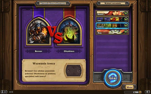 Druga partia wyzwań - Wyzwania klasowe | Rewir Zarazy | Hearthstone Klątwa Naxxramas - Hearthstone: Klątwa Naxxramas - poradnik do gry
