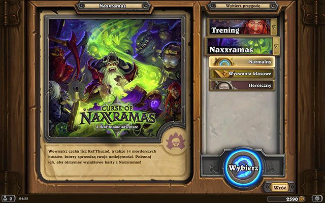 Pierwsza przygoda - Opis dodatku Hearthstone Klątwa Naxxramas - Hearthstone: Klątwa Naxxramas - poradnik do gry
