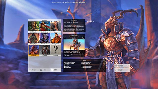 Smokowaci wojownicy. - Drakkeny/Drakken | Grywalne nacje w Endless Legend - Endless Legend - poradnik do gry