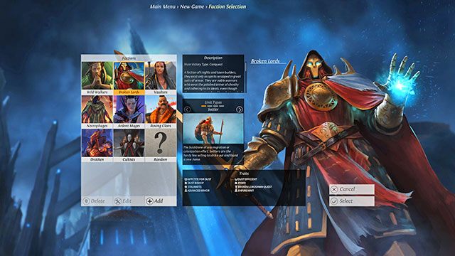Pancerze napędzane Pyłem. - Spaczeni Lordowie/Broken Lords | Grywalne nacje w Endless Legend - Endless Legend - poradnik do gry