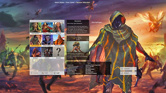 Toczone chorobą insekty. - Nekrofagi/Necrophages | Grywalne nacje w Endless Legend - Endless Legend - poradnik do gry