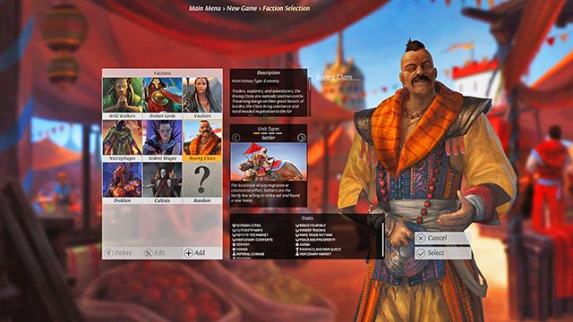 Kupcy z pustyni. - Wędrowne Klany/Roving Clans | Grywalne nacje w Endless Legend - Endless Legend - poradnik do gry