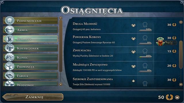 Moja prywatna biblioteczka osiągnięć. - 5. Rankingi i osiągnięcia | Might and Magic Heroes Online - Might & Magic: Heroes Online w 10 prostych krokach