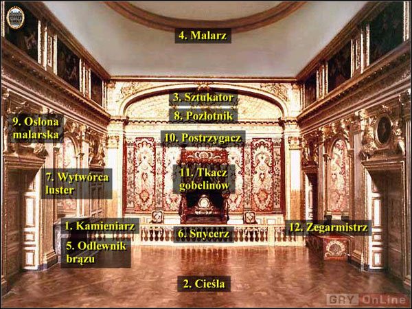Po skończonej robocie Lhuillier zaproponuje Ci spotkanie z królewskim architektem Mansartem - nazajutrz o 9 rano, w lasku koło Kolumnady, gdzie będą ustawiać posąg Prozerpiny - Część 1 | Opis przejścia | Wersal 2 Testament Króla - Wersal 2: Testament Króla - poradnik do gry
