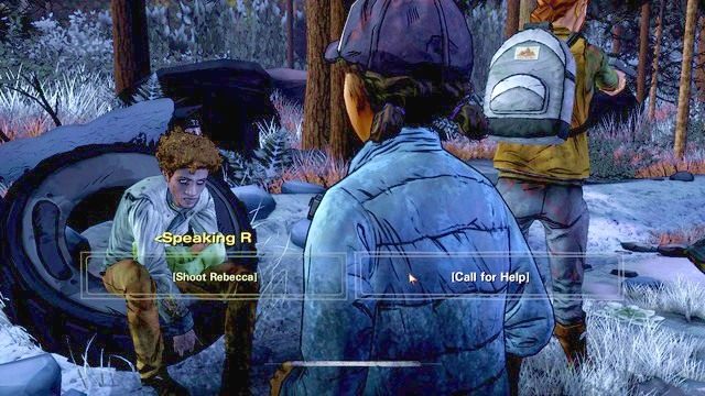 Rebecca zamieniona w zombie - Rozdział 10 - Out In The Cold | Epizod 4 - Amid The Ruins - The Walking Dead - Season Two - poradnik do gry