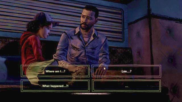 Rozmowa z Lee z perspektywy Clementine - Rozdział 8 - Fade Out | Epizod 5 - No Going Back | The Walking Dead - Season Two - The Walking Dead - Season Two - poradnik do gry