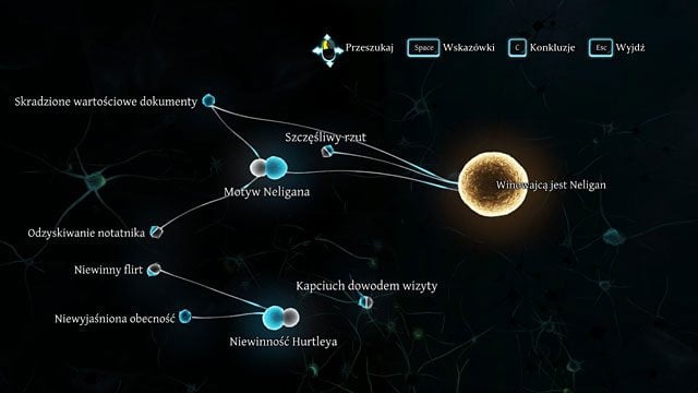 Wymagane założenia - Pozostałe dedukcje (błędne) - Los Czarnego Piotra - Sherlock Holmes: Zbrodnia i kara - poradnik do gry