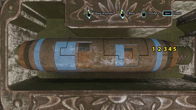 Przełącz się (1 klik) na walec nr 2 - Zbadaj tory przy rozjeździe oraz kopalnie - Zagadka na torach - Sherlock Holmes: Zbrodnia i kara - poradnik do gry