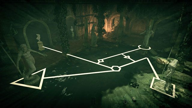 Rozwiązanie zagadki. - Przeszukaj podziemne tunele - Krwawa łaźnia - Sherlock Holmes: Zbrodnia i kara - poradnik do gry