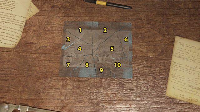 Teraz za pomocą nasączonej odczynnikami szmatki energicznie przetrzyj całą płytkę, by wszystkie jej elementy stały się widoczne - Znajdź narzędzie zbrodni - Krwawa łaźnia - Sherlock Holmes: Zbrodnia i kara - poradnik do gry