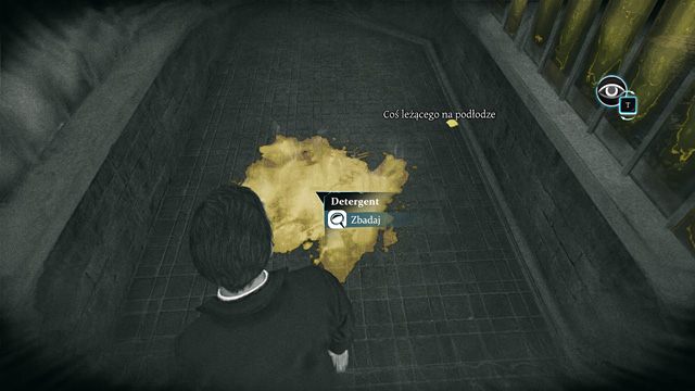 Ślady detergentu i lśniący kamień (w głębi). - Przeszukaj salę z kolekcją kolonialną - Dramat w Kew Gardens - Sherlock Holmes: Zbrodnia i kara - poradnik do gry