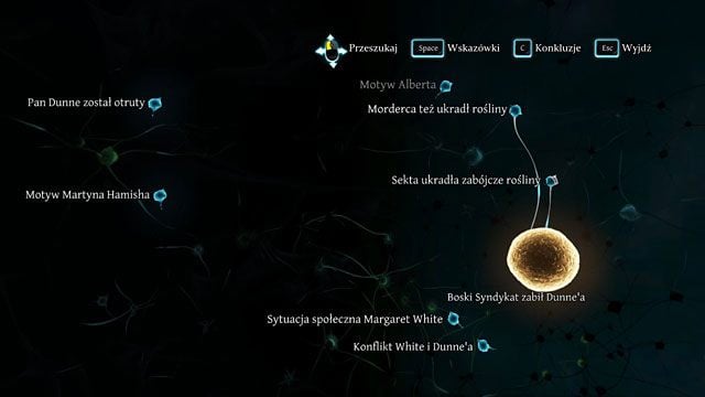 Jeśli przyjmiesz pierwsze z powyższych założeń, możesz już zakończyć sprawę (niekoniecznie prawidłowym wnioskiem). - Poznaj sekrety sekty - Dramat w Kew Gardens - Sherlock Holmes: Zbrodnia i kara - poradnik do gry