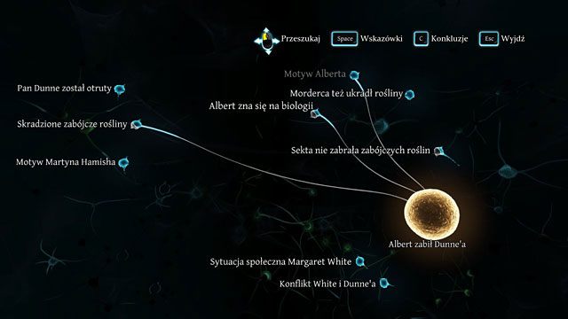 Przy założeniu skradzionych zabójczych roślin oraz przyjąwszy, że sekta nie zabrała zabójczych roślin, a Albert zna się na biologii, możesz już zakończyć sprawę (niekoniecznie prawidłowym wnioskiem). - Przeprowadź eksperyment z zabójczymi roślinami - Dramat w Kew Gardens - Sherlock Holmes: Zbrodnia i kara - poradnik do gry
