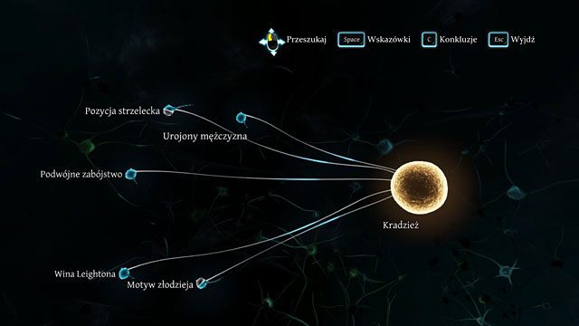 Przy założeniu pozycji strzeleckiej i motywu złodzieja w tym momencie możesz już zakończyć sprawę (niekoniecznie prawidłowym wnioskiem). - Dowiedz się więcej o starożytnej bransolecie - Spacer po Half Moon Street - Sherlock Holmes: Zbrodnia i kara - poradnik do gry