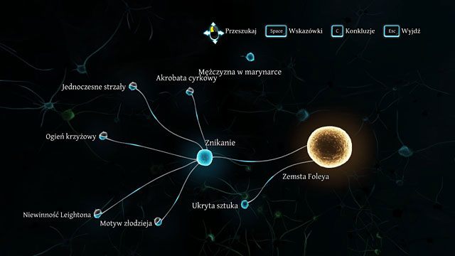 Prawidłowy wynik śledztwa. - Finalna dedukcja - Spacer po Half Moon Street - Sherlock Holmes: Zbrodnia i kara - poradnik do gry