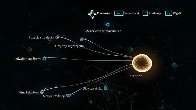 Wymagane założenia - Pozostałe dedukcje (błędne) - Spacer po Half Moon Street - Sherlock Holmes: Zbrodnia i kara - poradnik do gry