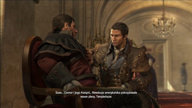 Jedna ze scen kończących kampanię dla pojedynczego gracza. - Niekompletne wspomnienie 3 | Sekwencja 6 | Solucja Assassins Creed Rogue - Assassins Creed: Rogue - poradnik do gry