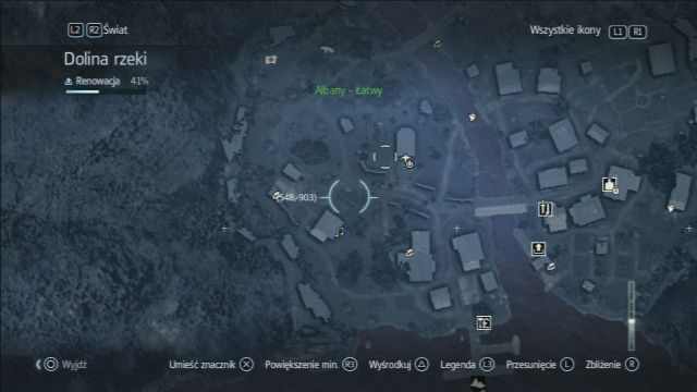 Miejsce ukrycia skarbu - oznaczone punktem. - Tablety | Przedmioty do zebrania | Assassins Creed Rogue - Assassins Creed: Rogue - poradnik do gry