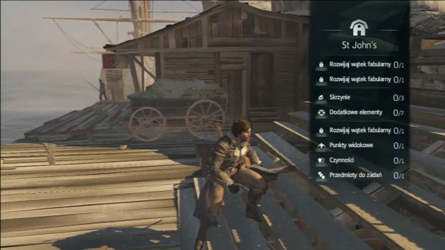 Tyle rzeczy do zebrania! - 01 - Jedno małe zwycięstwo | Sekwencja 2 | Solucja Assassins Creed Rogue - Assassins Creed: Rogue - poradnik do gry