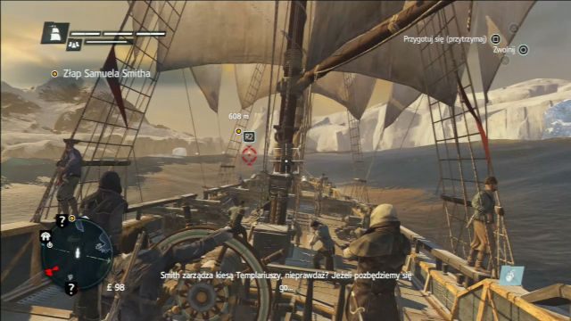 Kartaczownica doskonale radzi sobie z minami. - 01 - Jedno małe zwycięstwo | Sekwencja 2 | Solucja Assassins Creed Rogue - Assassins Creed: Rogue - poradnik do gry