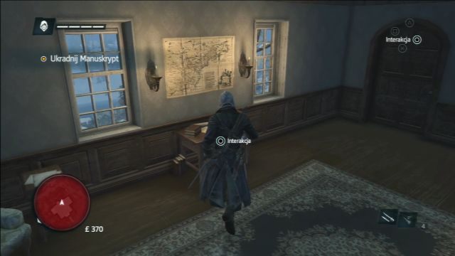 Wspomniane biurko. - 05 - Wolna wola | Sekwencja 2 | Solucja Assassins Creed Rogue - Assassins Creed: Rogue - poradnik do gry