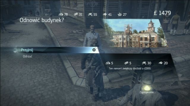 Renowacja budynków zwiększa na stałe twój dochód. - 01 - W dobrej wierze | Sekwencja 3 | Solucja Assassins Creed Rogue - Assassins Creed: Rogue - poradnik do gry