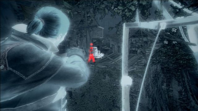 Jedna z trzech beczek do wysadzenia. - 02 - Długi spacer, krótki upadek | Sekwencja 3 | Solucja Assassins Creed Rogue - Assassins Creed: Rogue - poradnik do gry