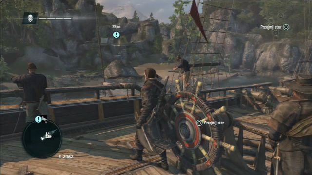 Długa wycieczka i zejście na plaże. - 01 - Honor i lojalność | Sekwencja 4 | Solucja Assassins Creed Rogue - Assassins Creed: Rogue - poradnik do gry