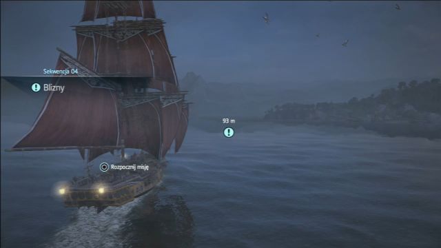 Misja rozpoczyna się na morzu - dosłownie. - 03 - Blizny | Sekwencja 4 | Solucja Assassins Creed Rogue - Assassins Creed: Rogue - poradnik do gry