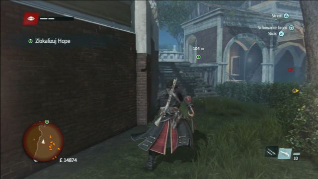 Unikaj wrogów, by wykonać dodatkowe zadanie. - 02 - Stalowe pieszczoty | Sekwencja 6 | Solucja Assassins Creed Rogue - Assassins Creed: Rogue - poradnik do gry