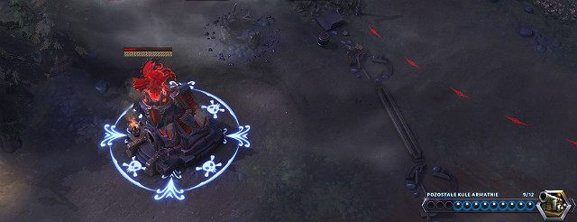 Ilość pozostałych do wystrzelenia kul można monitorować w prawym dolnym rogu ekranu - Blackhearts Bay/Zatoka Czarnosercego | Rodzaje i opis map | Heroes of the Storm - Heroes of the Storm - poradnik do gry