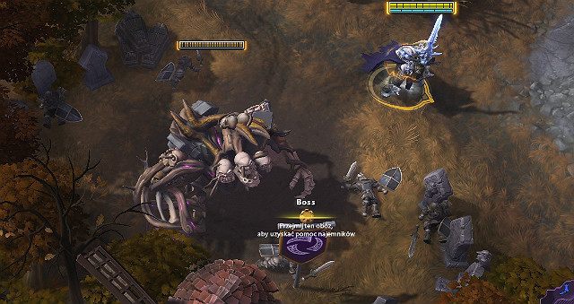 Na mapie można znaleźć również Bossa, który jest już bardzo wymagającym przeciwnikiem i do jego pokonania zalecane jest wsparcie drużyny - Cursed Hollow/Przeklęta Kotlina | Rodzaje i opis map | Heroes of the Storm - Heroes of the Storm - poradnik do gry