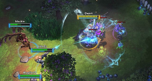 Mniejsze Koszmary nie są trudnymi przeciwnikami i nie powinny sprawić więcej problemów niż zwykli stronnicy - Garden of Terror/Ogród Grozy | Rodzaje i opis map | Heroes of the Storm - Heroes of the Storm - poradnik do gry