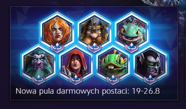 W Heroes of the Storm co tydzień zmienia się pula bohaterów, którymi można grać za darmo bez konieczności wykupowania ich - Bohaterowie - darmowa rotacje, umiejętności, rozwój | Rodzaje bohaterów - Heroes of the Storm - poradnik do gry