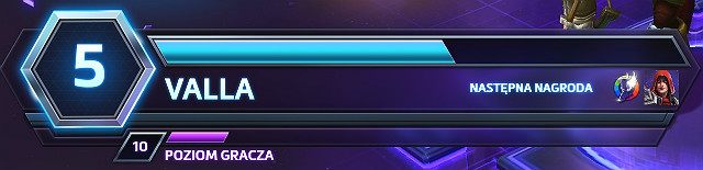 Po rozegraniu meczu danym bohaterem otrzymujesz punkty rozwoju, które oznaczone są zapełniającym się na niebiesko paskiem - Bohaterowie - darmowa rotacje, umiejętności, rozwój | Rodzaje bohaterów - Heroes of the Storm - poradnik do gry