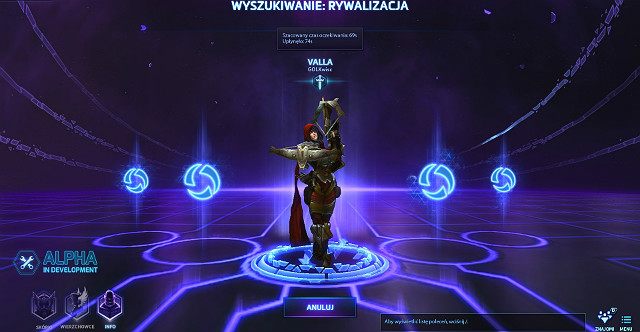 Teraz musisz poczekać, aż gra dobierze pozostałych członków Twojej drużyny - Rozpoczęcie rozgrywki | Jak zacząć? | Heroes of the Storm - Heroes of the Storm - poradnik do gry