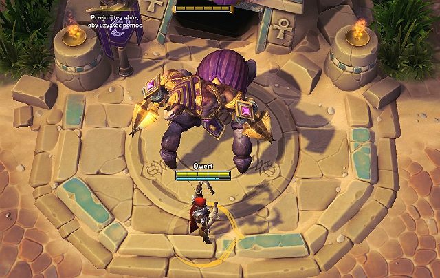 W samym centrum mapy możesz również spotkać Bossa - Sky Temple/Podniebna Świątynia | Rodzaje i opis map | Heroes of the Storm - Heroes of the Storm - poradnik do gry