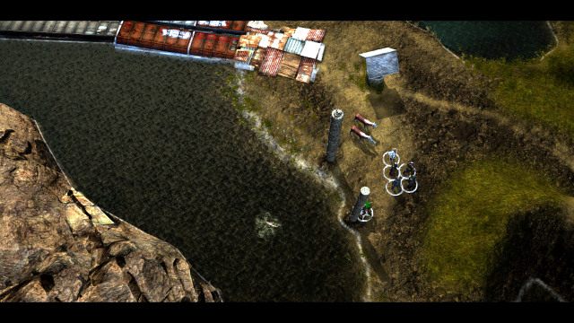 Użył umiejętności Brutal lub łopaty na totemie, przy którym na obrazku jest strażnik, by uratować Ralphyego - Pomóż Jessie uratować Ralpha | Obóz Kolejarzy | Wasteland 2 - Wasteland 2 - poradnik do gry