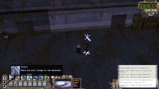 Kradzież artefaktu w ciemnościach jest najbezpieczniejszym rozwiązaniem - Konflikt między Topekanami i Atchisończykami | Obóz Kolejarzy | Wasteland 2 - Wasteland 2 - poradnik do gry