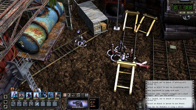 Odkop zapasy - Pozostałe zadania | Obóz Kolejarzy | Wasteland 2 - Wasteland 2 - poradnik do gry