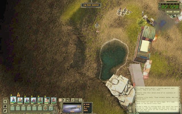 Ciało koło stawu - Pozostałe zadania | Obóz Kolejarzy | Wasteland 2 - Wasteland 2 - poradnik do gry