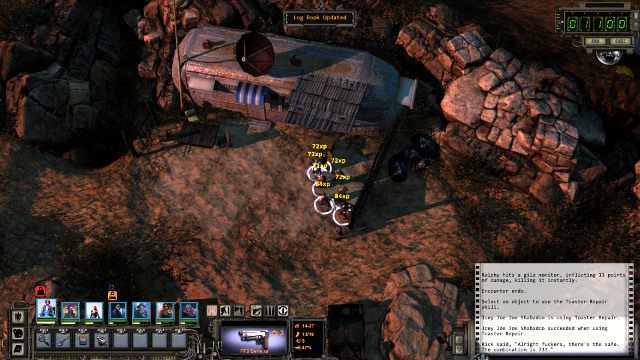 Kombinezony są w sejfie przed wozem - Zadanie główne - Droga do Damonty i kombinezony antyradiacyjne | Więzienie - Wasteland 2 - poradnik do gry