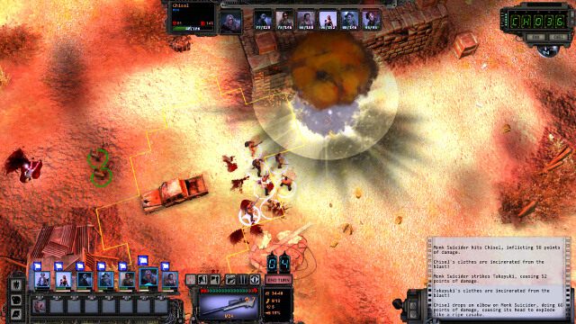 Wybuch mnicha - Kanion Tytana | Wasteland 2 - Wasteland 2 - poradnik do gry