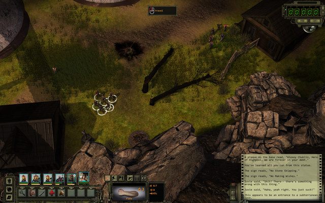 Wejście do tunelu - odkryjesz się po zbliżeniu się do włazu - Pozostałe zadania | Highpool | Wasteland 2 - Wasteland 2 - poradnik do gry