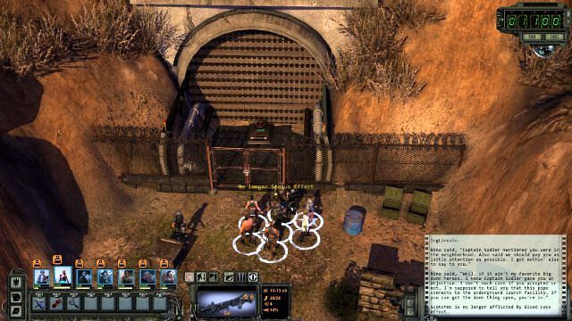 Przejście do podziemi Świątyni - Tytan, Milicja, Mnisi i Silos 7 | Świątynia Tytana - Wasteland 2 - poradnik do gry